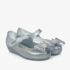 Mini Melissa Girls Blue Disney Jelly Shoe Hot
