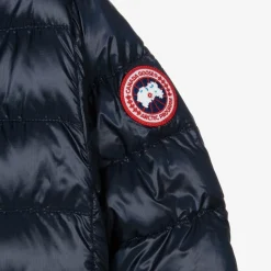 Canada Goose Girls Blue Down Padded Cypress Jacket Best