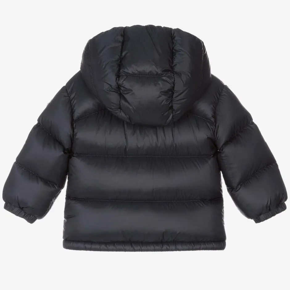 Moncler Enfant Girls Blue Down Padded Jacket Hot
