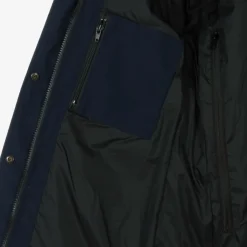 Canada Goose Girls Blue Down Padded Juniper Parka Coat