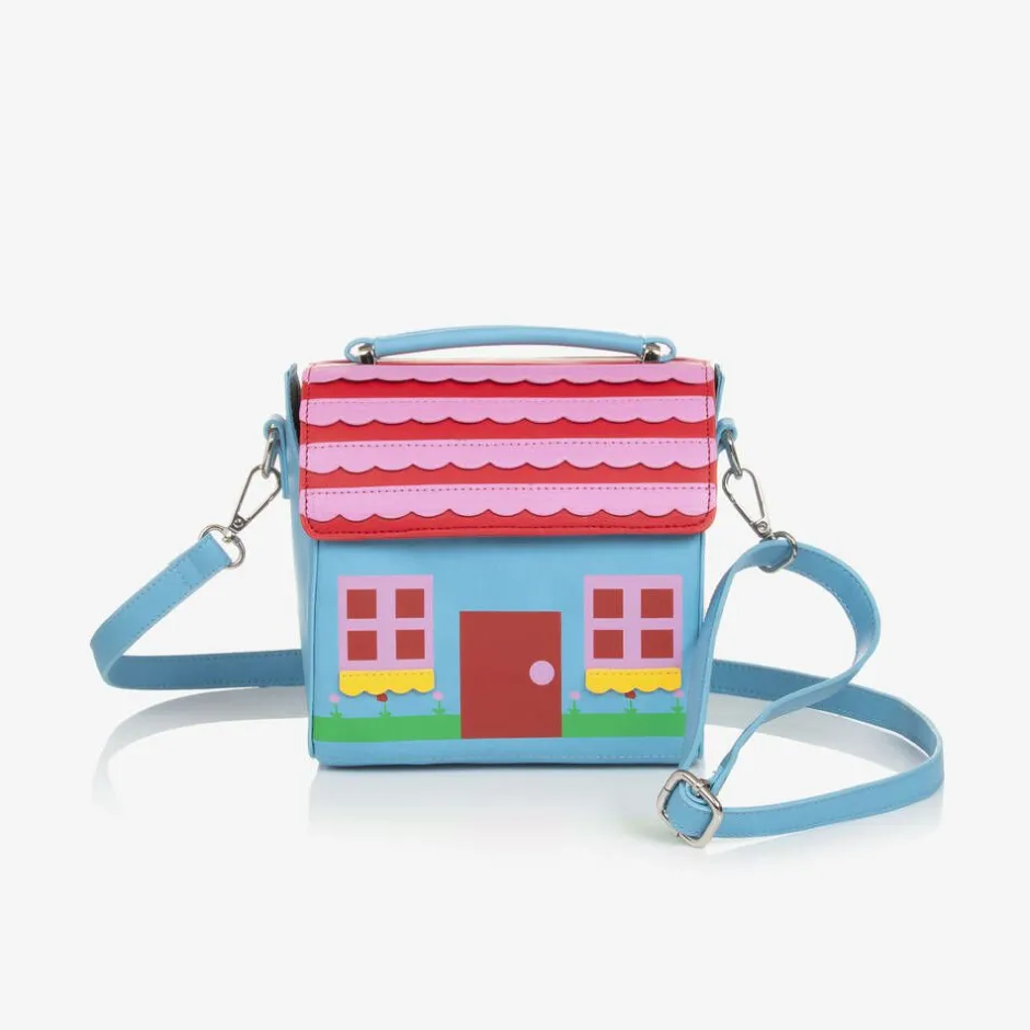 Stella McCartney Kids Girls Blue Farmhouse Shoulder Bag (15cm) New