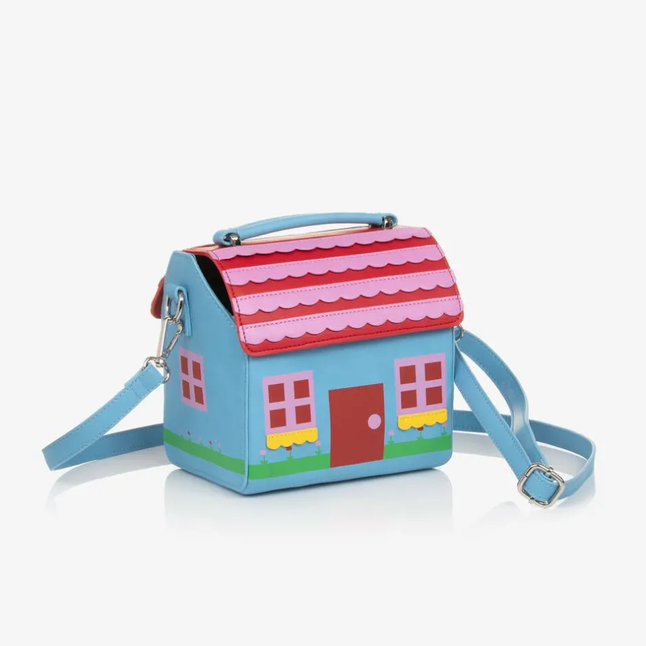 Stella McCartney Kids Girls Blue Farmhouse Shoulder Bag (15cm) New
