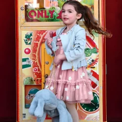 Angels Face Girls Faux Suede Biker Jacket Blue Best