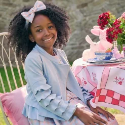 Angels Face Girls Faux Suede Biker Jacket Blue Best