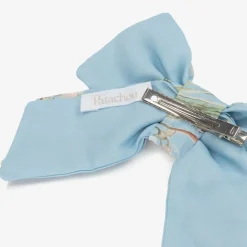 Patachou Girls Blue Floral Bow Hair Clip (14cm) Online