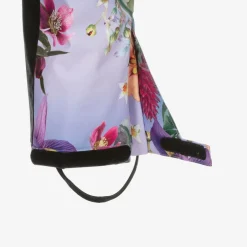 Molo Girls Blue Floral Ski Salopettes Online