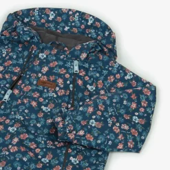 Töastie Girls Blue Floral Waterproof Puddlesuit Best