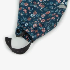 Töastie Girls Blue Floral Waterproof Puddlesuit Best