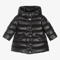 Moncler Enfant Girls Blue Ibida Puffer Coat Clearance
