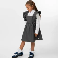 Caramelo Kids Girls Blue Patent Bow Shoes Sale