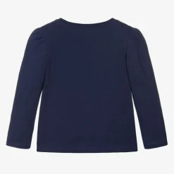 Hatley Girls Blue Reindeer Top Best