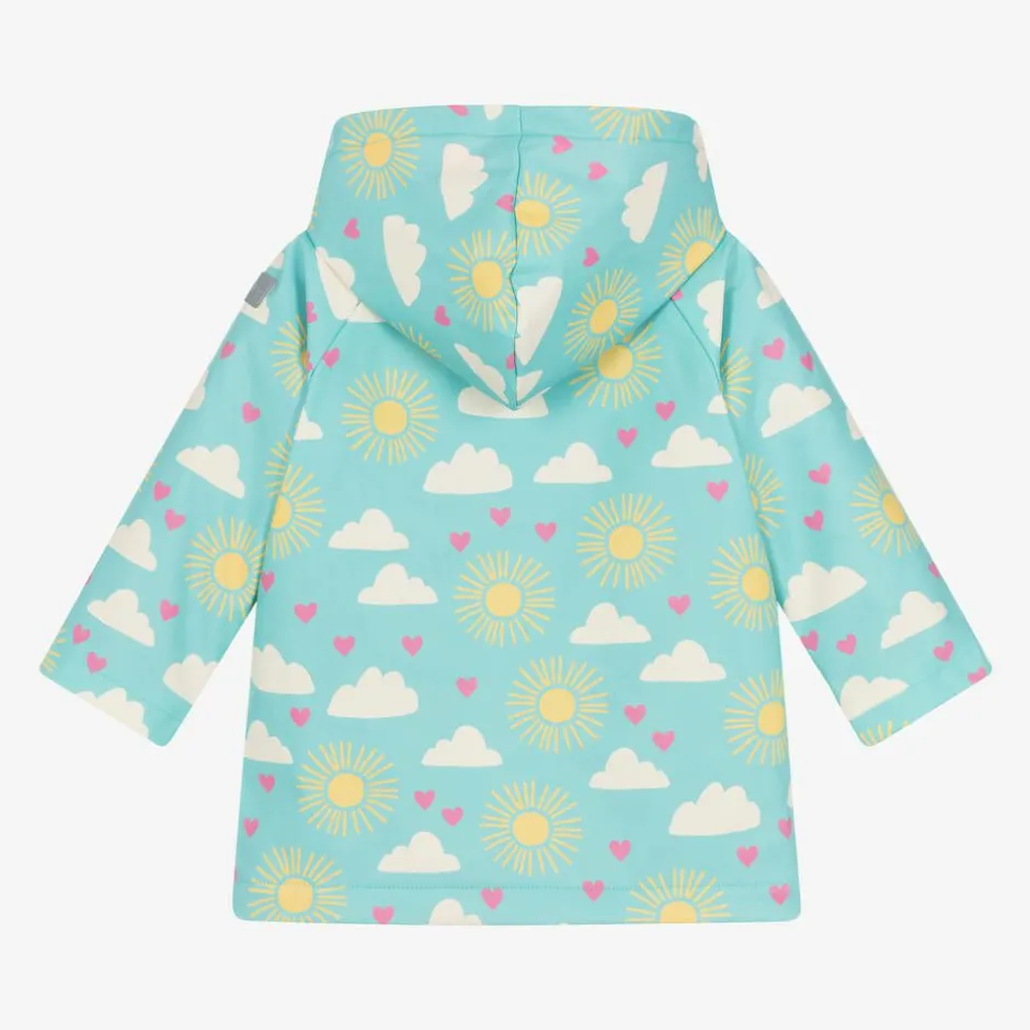 Hatley Girls Blue Sunshine Raincoat Online