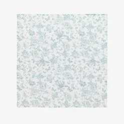 Tartine et Chocolat Girls Blue Toile de Jouy Print Scarf (65cm) Sale