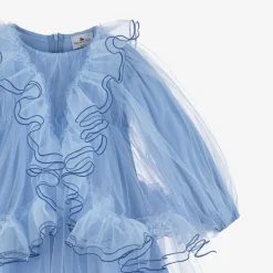 RaspberryPlum Girls Blue Tulle Ruffle Dress Online