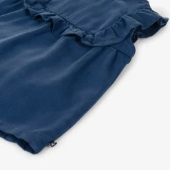 Petit Bateau Girls Blue Twill Dress Sale