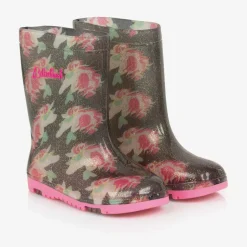 Billieblush Girls Blue Unicorn Rain Boots Online