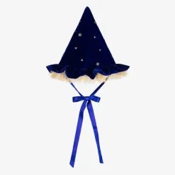 Tutu du Monde Girls Blue Velvet Wizard Hat Sale