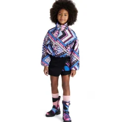 PUCCI Girls Blue Vivara Puffer Jacket Outlet