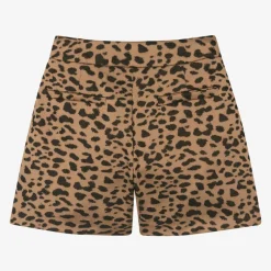 Fun amp; Fun Girls Brown Cheetah Print Shorts