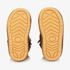 Chipmunks Girls Brown Suede Leather Boots Discount