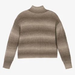 Mayoral Girls Brown Sweater