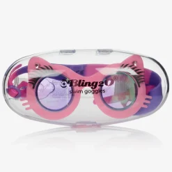 Bling2o Girls Cats Eyes Swimming Goggles New