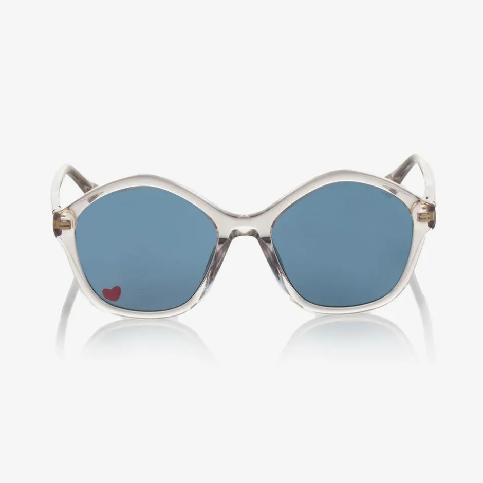 Chloé Girls Clear Round Sunglasses Discount