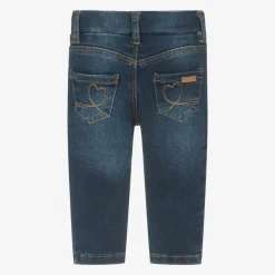 Mayoral Girls Dark Blue Denim Jeggings New