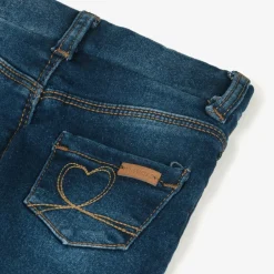 Mayoral Girls Dark Blue Denim Jeggings New