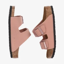 Birkenstock Girls Dusky Pink Buckle Sandals Sale