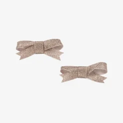 Bowtique London Girls Glittery Beige Hair Clips (2 Pack) Hot