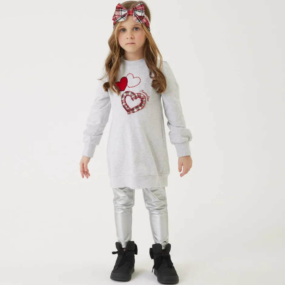 Monnalisa Girls Glittery Black Quilted Boots Sale