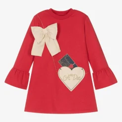 A Dee Girls Glittery Red Cotton Handbag Dress Sale