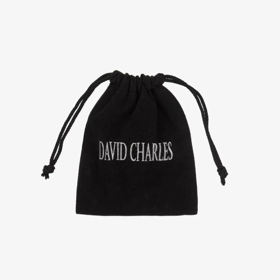 David Charles Girls Gold & Pink Clover Bracelet Online