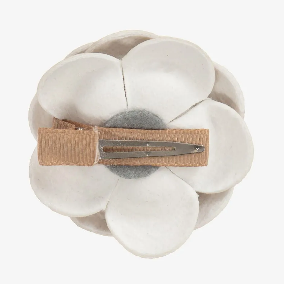 Bowtique London Girls Gold Flower Hair Clip (6cm) Clearance