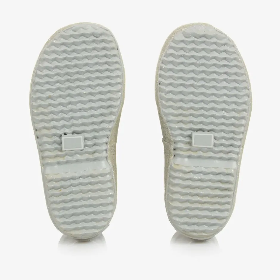 CeLaVi Girls Gold Glitter Rain Boots Discount