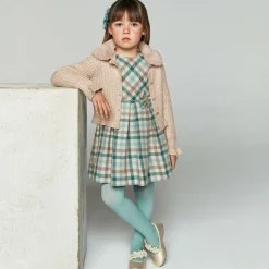 Mayoral Girls Gold Knitted Cardigan Clearance