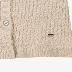 Mayoral Girls Gold Knitted Cardigan Clearance