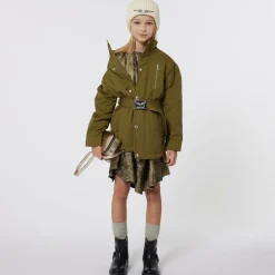 Zadigamp;Voltaire Girls Gold Logo Handbag (17cm)