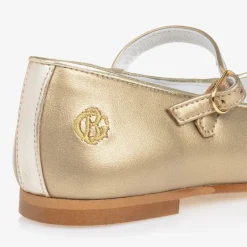Beatrice amp; George Girls Gold Mary Jane Pumps Best