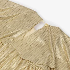 EIRENE Girls Gold Plissé Blouse Outlet