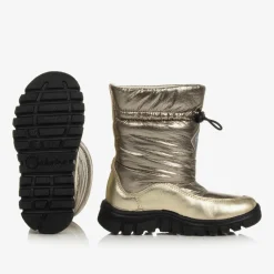 Naturino Girls Gold Waterproof Snow Boots Online