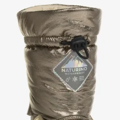 Naturino Girls Gold Waterproof Snow Boots Online