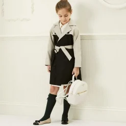 Carlomagno Girls Green Cotton Knee Length Socks New