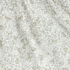 Pureté Du... Bébé Girls Green Floral Cotton Dress