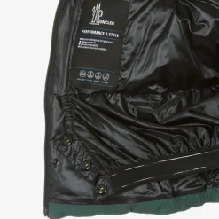 Moncler Enfant Girls Green Suisses Down Ski Jacket Online