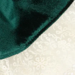 Andreeatex Girls Green Velvet Dress & Hat Set Hot