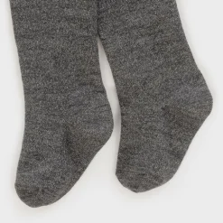 Mayoral Girls Grey & Silver Cotton Tights Best