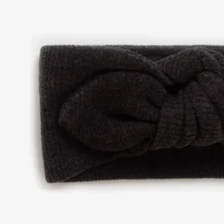 1 + in the family Girls Grey Knitted Bow Headband Best