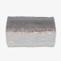 Boboli Girls Grey Knitted Snood
